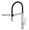 single lever pull down kitchen faucet
